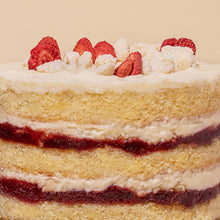 Load image into Gallery viewer, Strawberry Shortcake Cake

