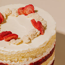 Load image into Gallery viewer, Strawberry Shortcake Cake
