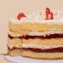 Load image into Gallery viewer, Strawberry Shortcake Cake
