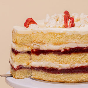 Strawberry Shortcake Cake